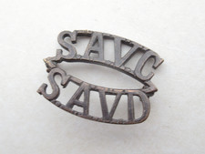 South Africa Veterinary Corps (SAVC) Bronze Shoulder Title