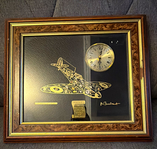 Framed supermarine spitfire - framed,