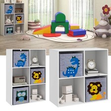 Children Kids Storage Unit Toy Organiser Box with Drawers for Bedroom Playroom