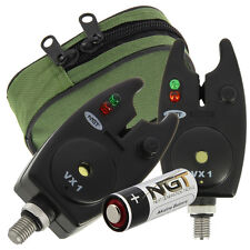 2 x Bite Alarms VX1 NGT Carp