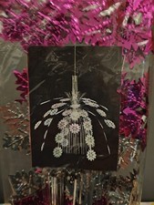 80s Vtg Retro Foil Tinsel