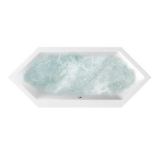 Villeroy & Boch Subway Duo Hexagonal Bath With Whirlpool System