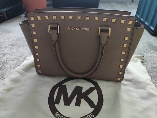 Michael kors brown tan leather - kors,