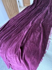 Luxurious Plum Velvet Door