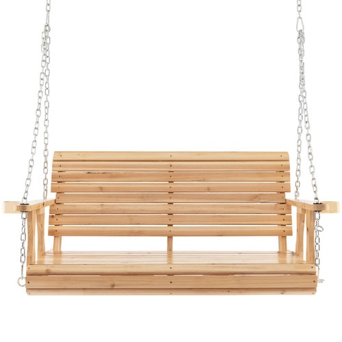 149cm wooden porch - porch, swing