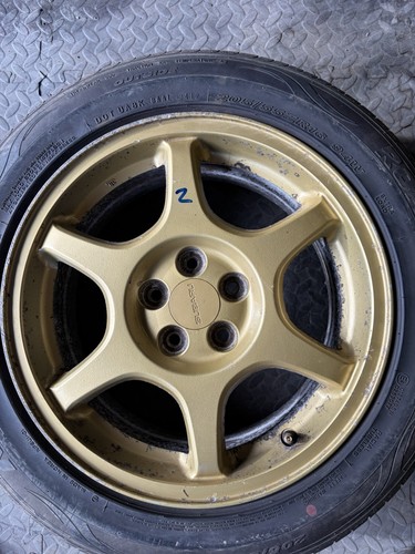 Subaru alloy wheel and tyre - alloy, 16