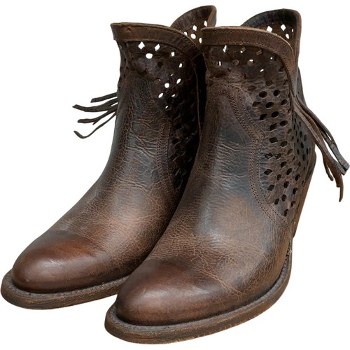 Shyanne brown cowboy ankle - shyanne,
