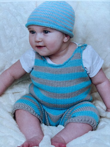 Baby dungarees hat - &,