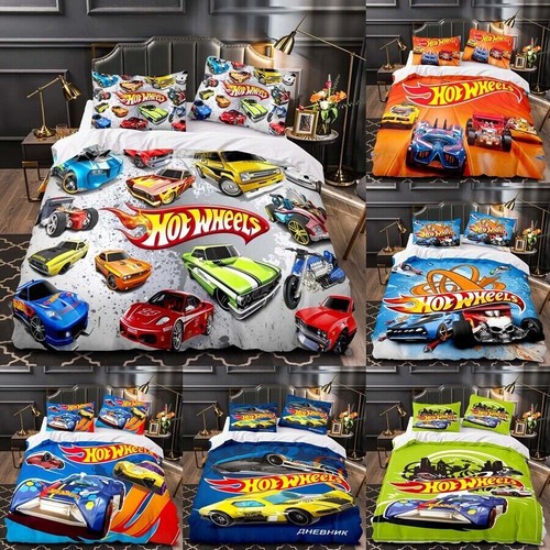 Hot wheels bedding set - hot,