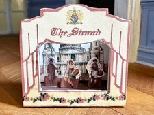 Dolls house miniature 1:12 HANDCRAFTED ‘The Strand’ theatre - toys, nursery