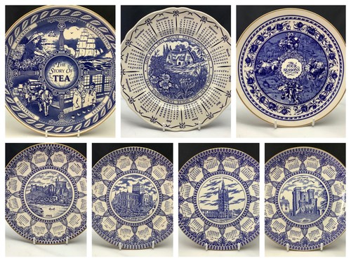 Rington calendar plates - rington's,