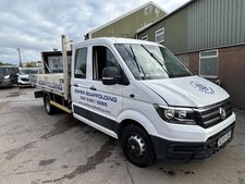 69 Plate Volkswagen Crafter Cr50 2L Tdi Crew Cab Flat Bed Needs Engine Repair