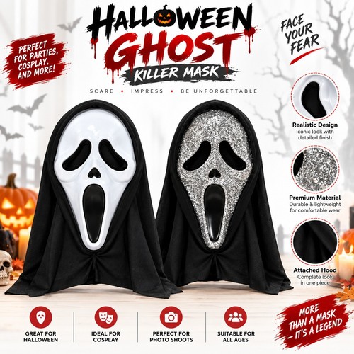 Ghost killer mask - mask, hood