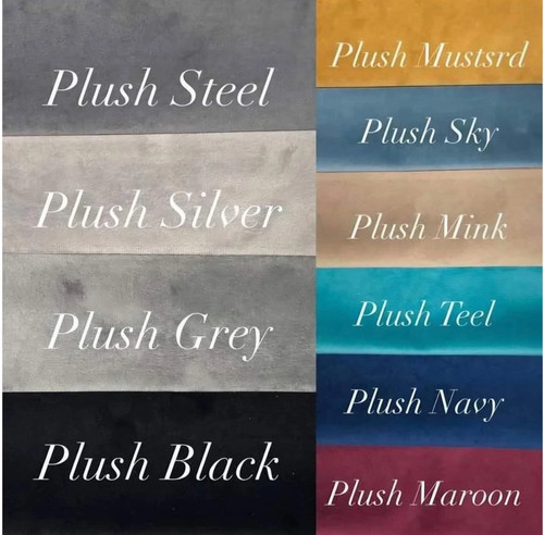 Plush velvet fabric faux suede - plush,