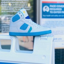 OSIRIS SHOES NYC 83 CLK C19 WHITE BLUE MEN'S RARE TRAINERS (UK 10 EUR 45)