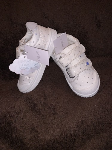 Next white star trainers girls - star,