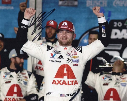 Autographed 2024 william byron - william,