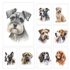 Dog Breeds Print Wall Art