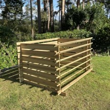 Wooden slatted garden - wooden,