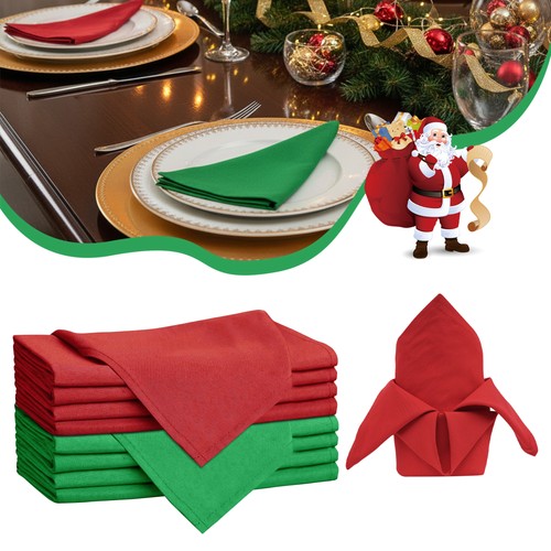 Polyester cotton napkins 8pcs - cotton,