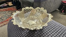 ELKINGTON silver bon bon dish