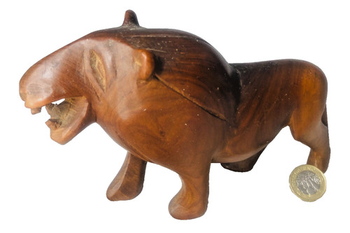 Lion animal ornament wood - lion,