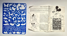 Vintage Mickey Mouse Stencil