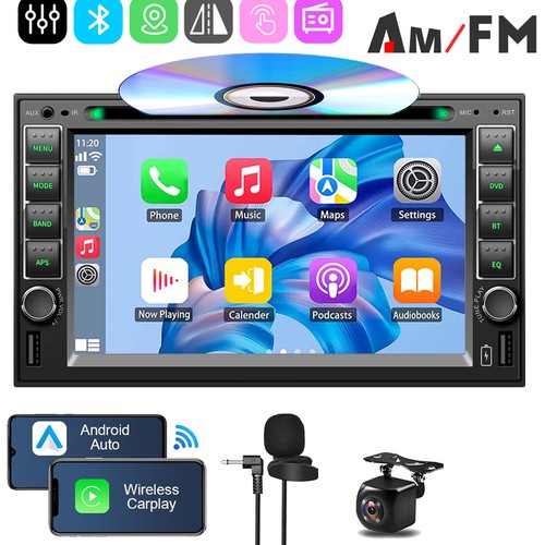 Double din cd dvd - 6.2",