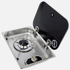 NAVY LOAD SINGLE BURNER HOB CARAVAN CAMPERVAN MOTORHOME STOVE TOP COOKER GAS