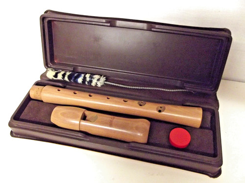 Moeck wooden recorder school - wooden,