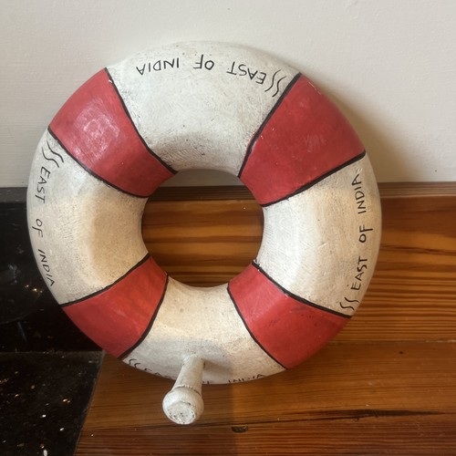 Wooden life buoy wall - life, hanging