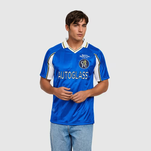 Chelsea football shirt final - football,