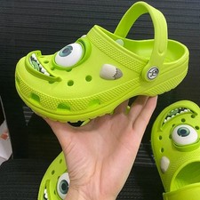 NEW Monsters Inc Mike Wazowski Crocs Unisex Classic Clogs