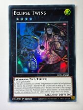 Eclipse Twins SUDA-EN047 Super Rare 1st Edition YuGiOh Card