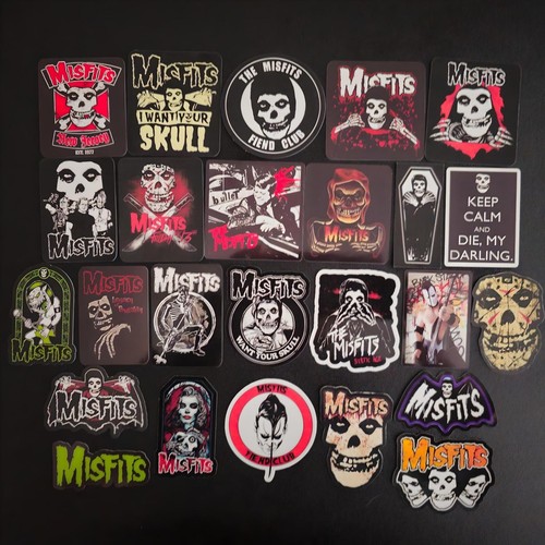 Horror punk vinyl stickers - punk,