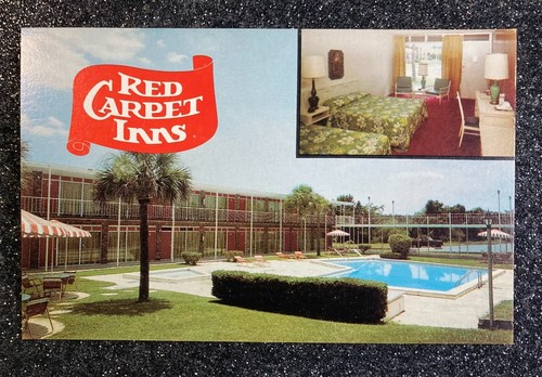 1970s red carpet inns - red,