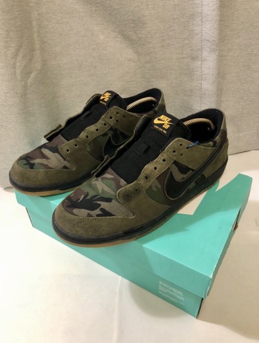 Nike dunk low skate camo - sb,