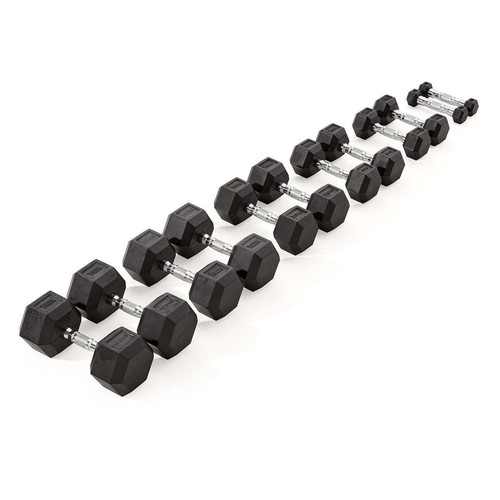 York fitness rubber hex - fitness,