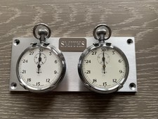 1950's Smiths Dennison Cased Stopwatch Rally Timer Set 3 (Serviced)
