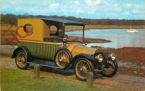 Picture postcard vintage car - postcard:;vintage,
