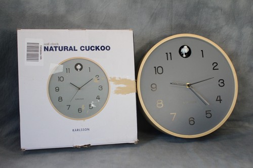 Karlsson wall clock natural - karlsson,