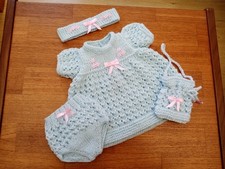 Hand Knitted Dolls Clothes To