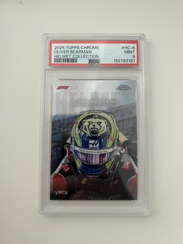 2025 topps chrome oliver - topps, f1