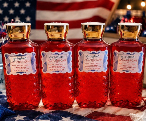 Bath body works gingham - body,