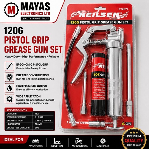 Manual grease gun lever pistol - manual,