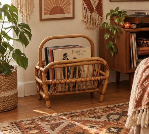 Vintage rattan wicker - wicker, bamboo