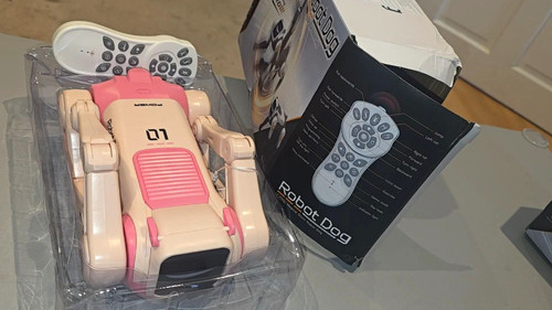Remote controlled robot dog - remote-controlled,