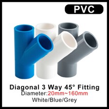 PVC Pipe Fitting 45° Y Branch