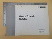 Howard Rotaspike Parts List