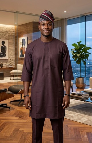 Mens african wear kaftan - mens,